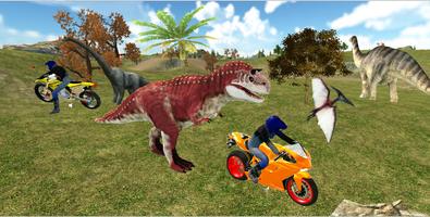 Jurassic Dinosaur Bike Racing capture d'écran 2