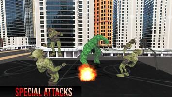 3 Schermata Monster Hero City Battle : Final  Aliens War