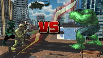 Monster Hero City Battle : Final  Aliens War imagem de tela 1