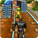 Subway Panther Superhero Vs Gorilla : Adventure 3D APK