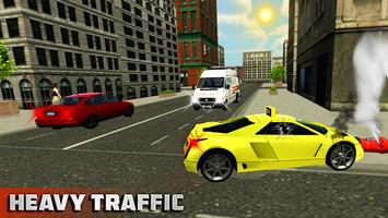 Crazy Taxi Driver 3D स्क्रीनशॉट 2