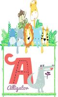Alphabet Zoo Baby ABC poster