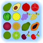 آیکون‌ Fruit Memory Game For Kids