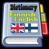 Finnish English Dictionary Poster