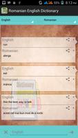 Romanian English Dictionary screenshot 2