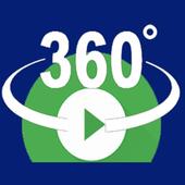 360 Video Player VR Cardboard icon