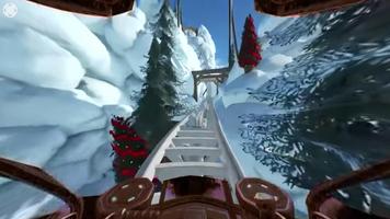 Winter RollerCoaster 360 VR poster