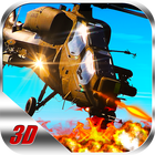 Hélicoptère Guerre Commando icône