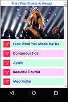 Girl Pop Music & Songs ภาพหน้าจอ 2