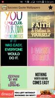 Success Quote Wallpapers Affiche