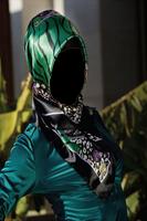 Pashmina Hijab photo frame Affiche