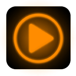 Orange Skin for Poweramp