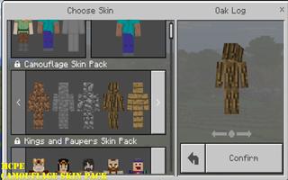 More Camouflage Skins Pack MCPE screenshot 2