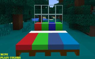 Plain Colors Texture Packs MCPE poster
