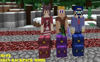 Skin Backpack Mods MCPE poster