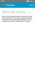 Passdiary Password Manager and Secure Wallet 海报