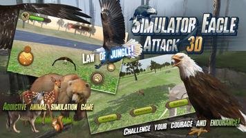 Simulator Eagle Attack 3D स्क्रीनशॉट 1