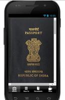 Indian passport application Affiche