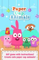 Paper Cup Animals syot layar 2