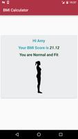 BMI Body Mass Index Calculator capture d'écran 2