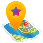 Share GPS & Add Place in Maps-icoon