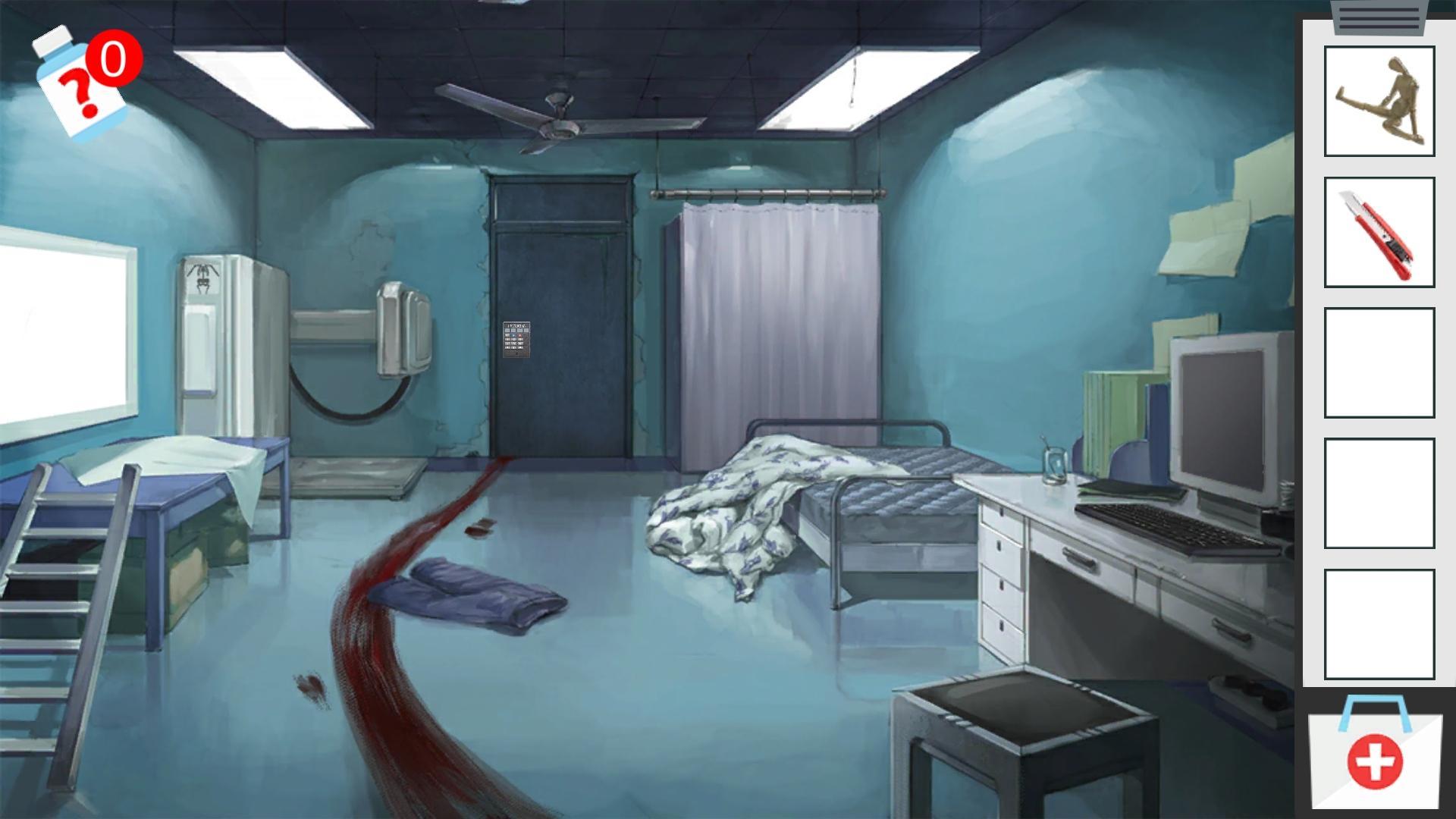 Ужасы прохождение квестов. Игра Hospital Escape. Escape from the Hospital игра. Игровая комната в больнице.