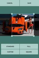 Автомобили и девушки HD обои скриншот 2