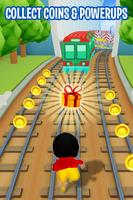 Shin Subway Adventure: Endless Run Race Game screenshot 1