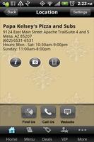 Papa Kelsey's Pizza & Subs تصوير الشاشة 2