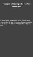 Unclog your speaker تصوير الشاشة 2