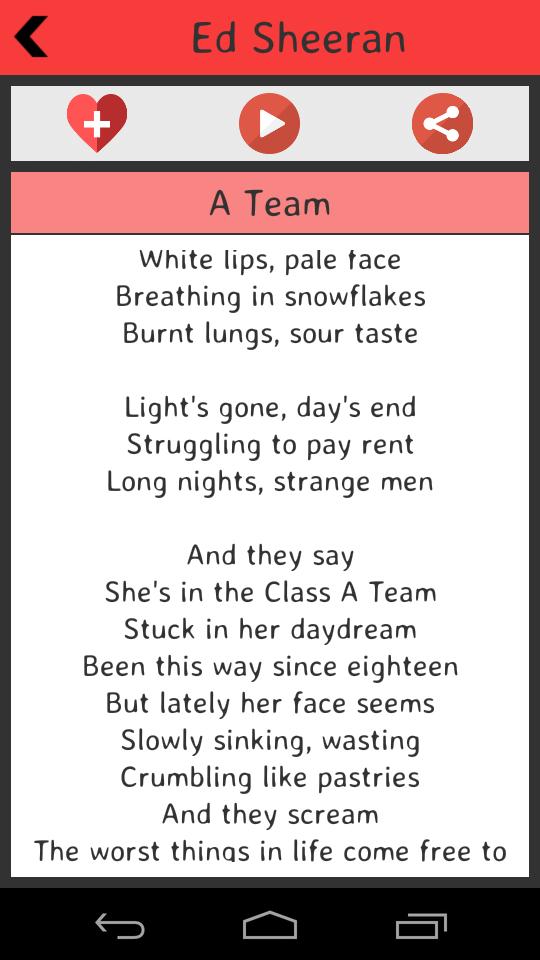 Ed Sheeran For Android Apk Download