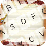 Paper Notes GO Keyboard Theme