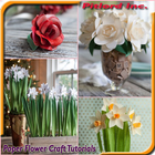 flower paper craft tutorials icon