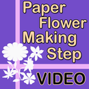 Paper Flower Making Step Video APK