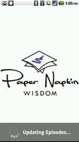 Paper Napkin Wisdom Affiche