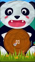 Paper Panda Pong Poster