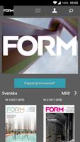 Form Magazine Plakat