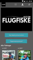 Tidningen Allt om Flugfiske plakat