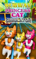 Subway Princess Cat: Simulator পোস্টার