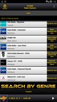 Canada Radio Stations تصوير الشاشة 3