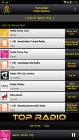 Switzerland Radio Stations تصوير الشاشة 1