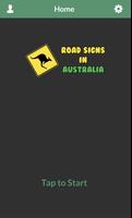 Road Signs in Australia Plakat