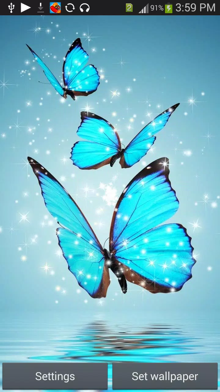 Cool Blue Butterfly HD Live WP APK for Android Download Cool Blue Butterfly HD Live WP APK for Android Download