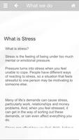 پوستر What is Stress