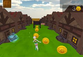 เกมส์นางฟ้าวิ่งเก็บเหรียญ 3D Screenshot 2