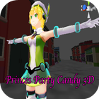 Princes Party Candy 3D Zeichen