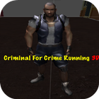 Criminal For Crime Running 3D-icoon