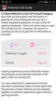 Guide for Pokemon GO capture d'écran 2