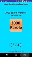 2000 Parole Francesi più usato poster