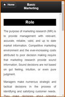 Basic Marketing Screenshot 1